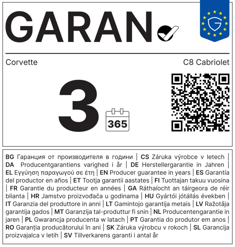 GRAN LABEL C8-Cabriolet