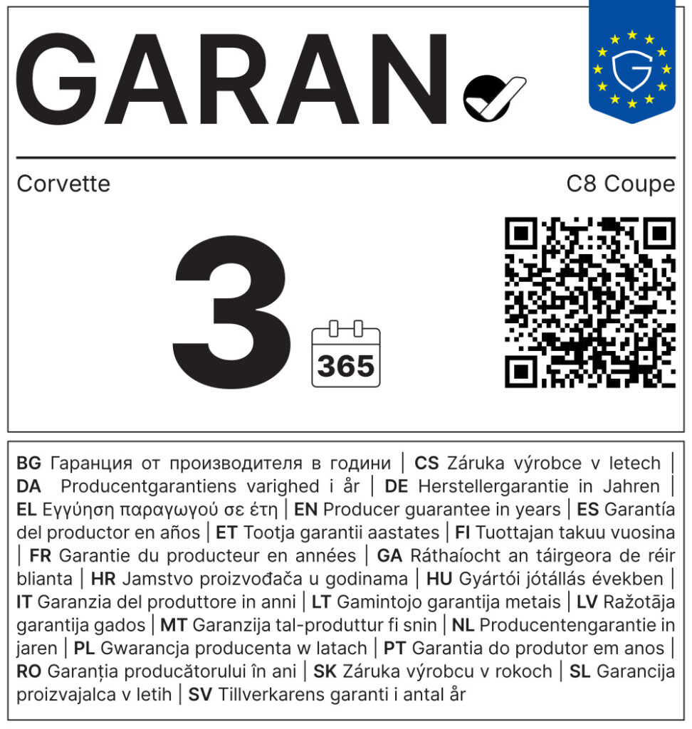 GARAN LABEL C8-Coupe